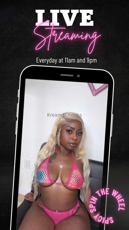 @kreamcheekss << don’t miss these lives on my free page! 💦 