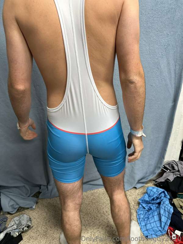 Wrestling singlet wearing private! 33