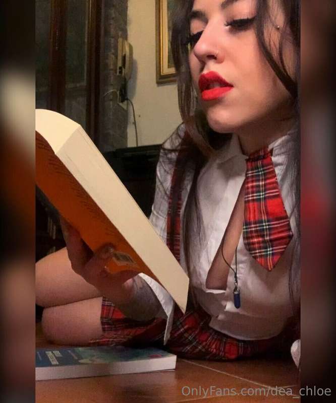 Sono una brava scolaretta prof?