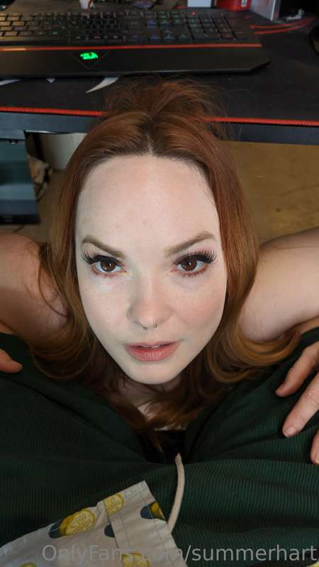You can't ever get any work done around me. I'm insatiable. 2