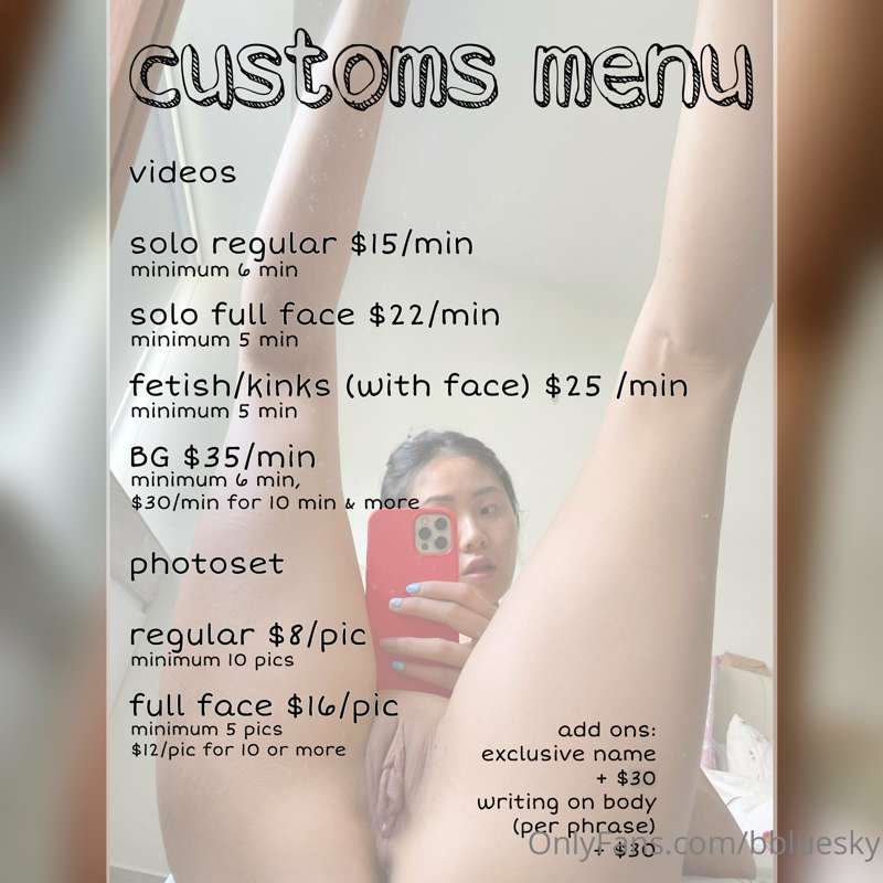 🤭 retired tip menu ! current menu is pinned to my profile pa.. 1