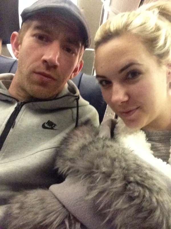 Plane selfie Vegas - LA 