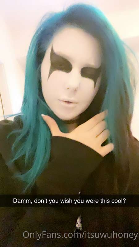 Corpse paint selfie set nobody asked for!~ 5