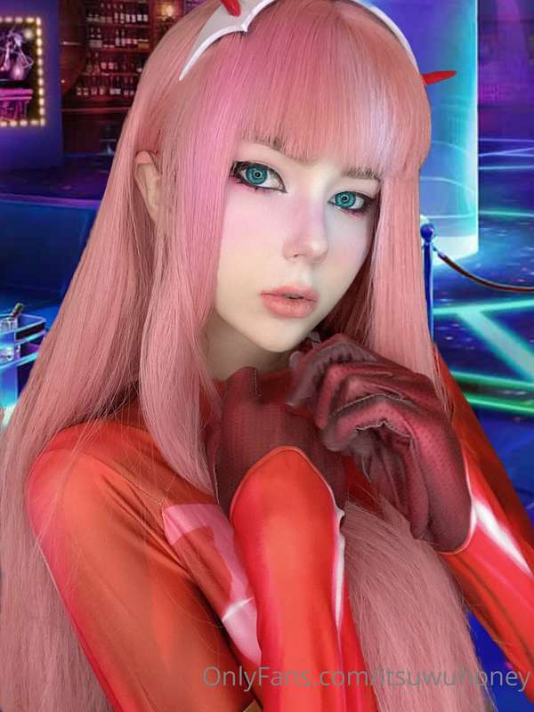 Zero two // neon club photo set ❤️