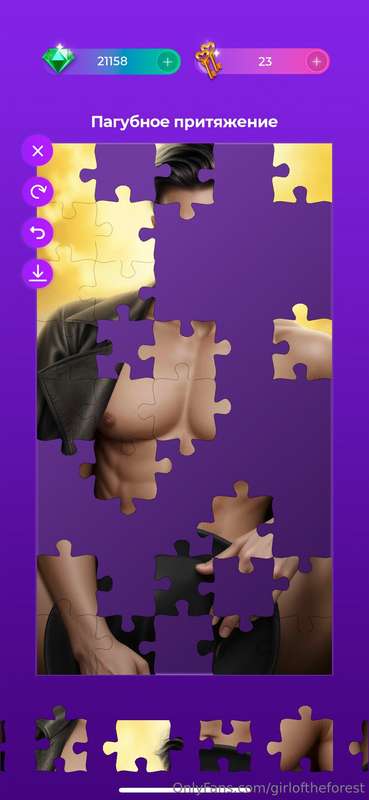 Guys, let’s start a collective jerk-off session — puzzles ha..