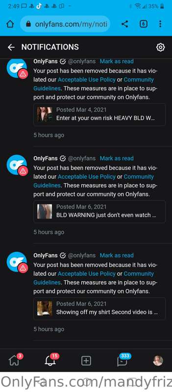 Very demoralized lately by Onlyfans everyday I have more vid.. 1