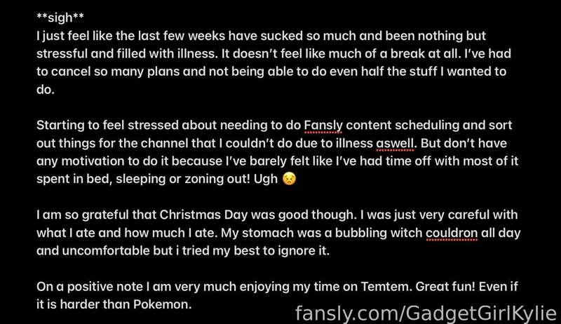 Gadgetgirlkylie - Fansly - 28 Dec, 2023 2