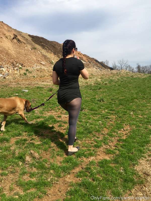Finished up the last edits from the public pantyhose flashin..