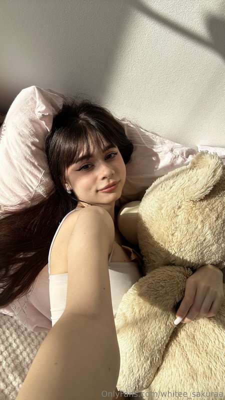 I love all my stuffed toys because they are so cozy and nice..