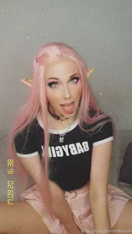 I am your babygirl right ? 🥺👉👈💦 6