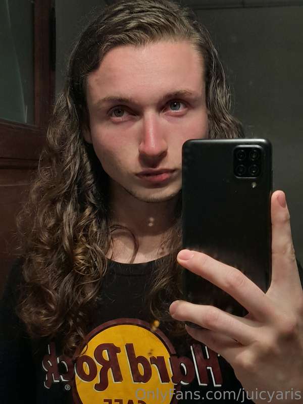 Back then when i had long hair