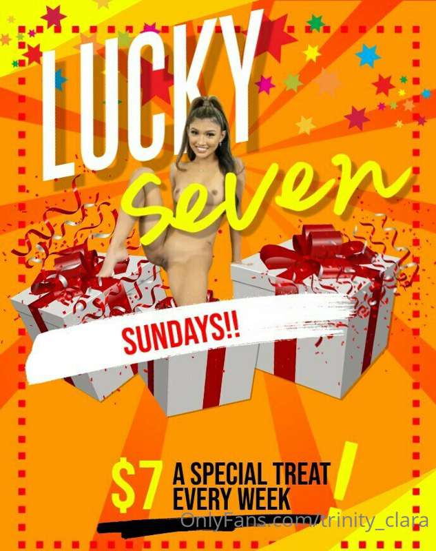 It's Lucky 7 Sunday!! And I'm sending you a 7 dollar mystery..