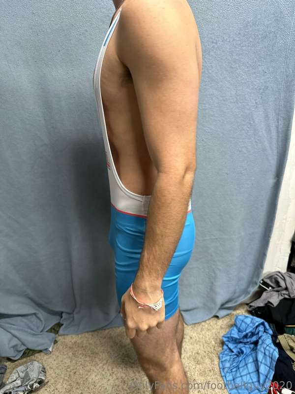 Wrestling singlet wearing private! 29