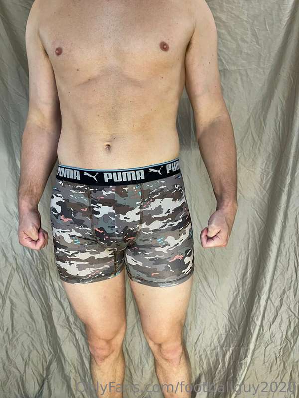 The hot corporal showing off his body in various undies! Set.. 28