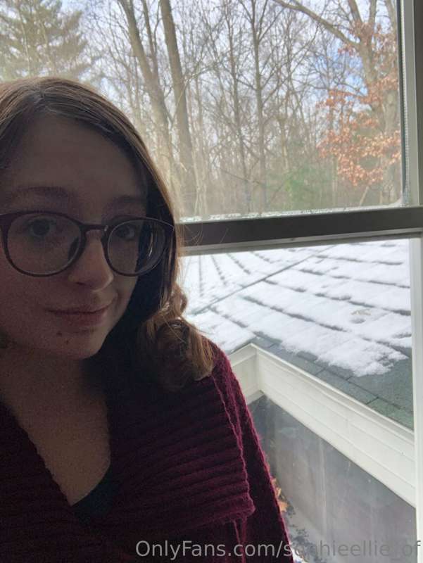 First Snow yay!!!!!