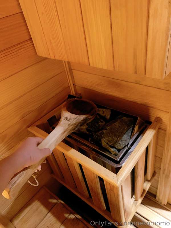 Sauna with me? Getting so hot and wet in here~ 2