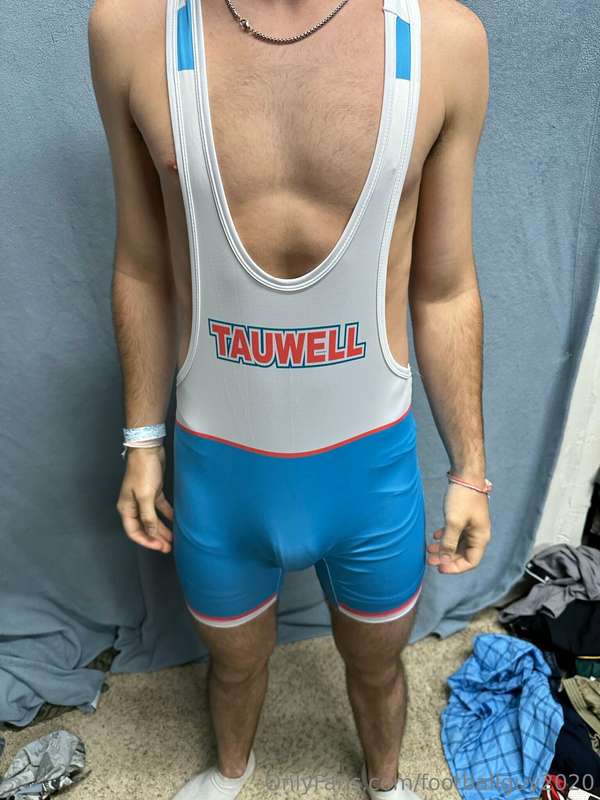 Wrestling singlet wearing private! 25