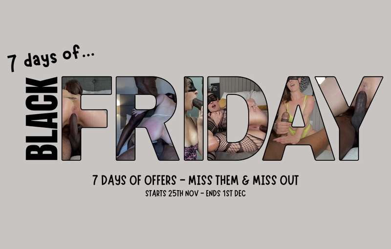 It's BLACK FRIDAY all week on my page. Every day I'll have a..