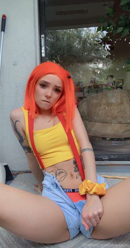 Pussy pics dressed as Adult Misty from Pokémon 🥰 19