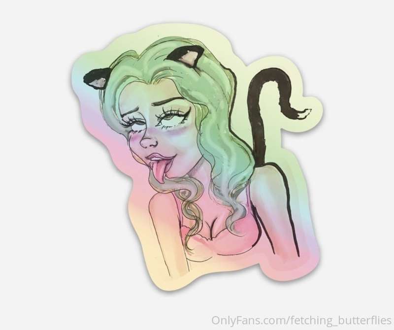 Hey sweeties, exciting news I got some holographic stickers ..