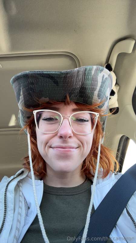 cute hiking girl enjoying nature and missing all of u guys 2