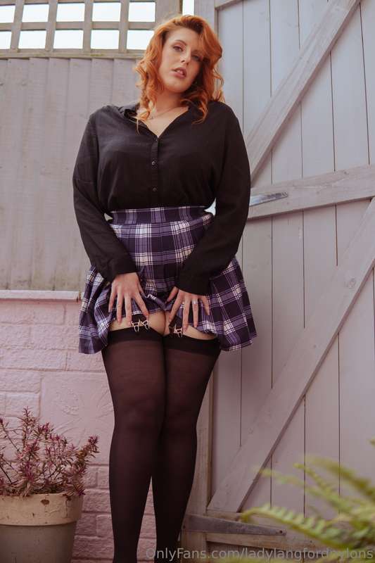 On second thoughts maybe my skirt is a little too short for .. 8