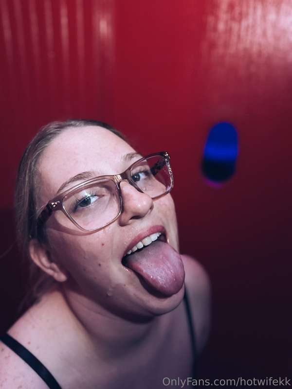 The end result of the ruined orgasm facial video I made with..