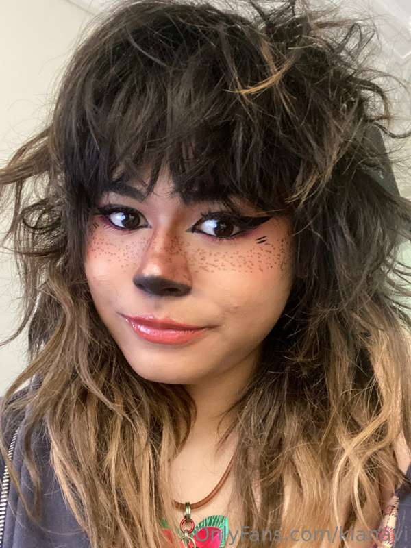 Makeup for my video shoot from today 😸!! 2