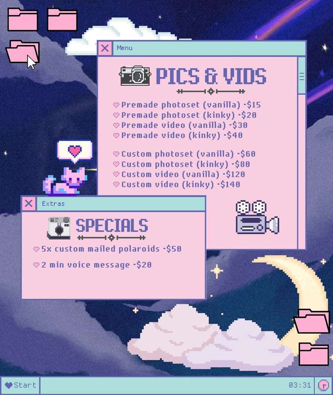 ᯓ★ PRE-MADE ᯓ★ ♥︎ Pre-made photoset (vanilla) - $5♥︎ Pre-mad..