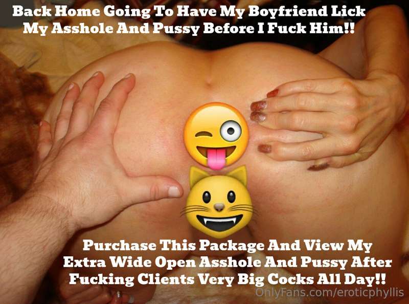 CHECK OUT MY EXTRA WIDE-OPEN ASSHOLE AND PUSSY!! 😈😜 Descript..