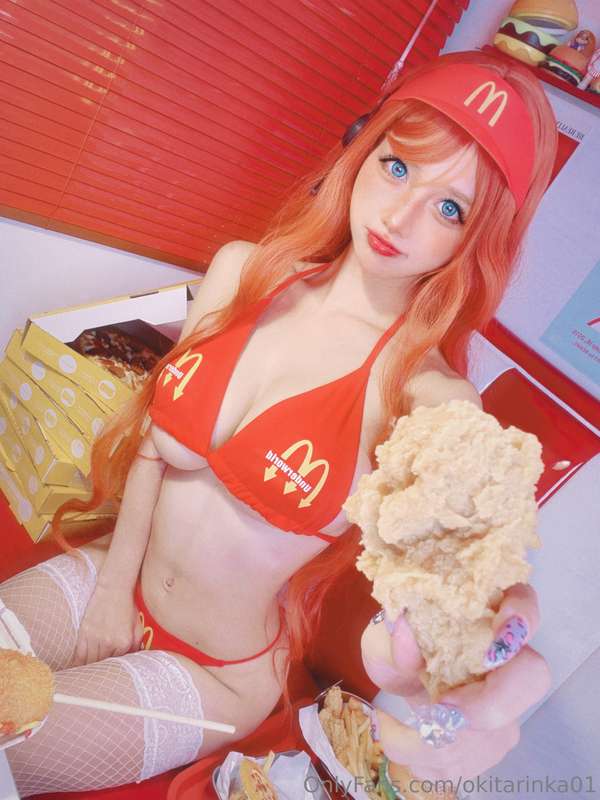 McDonald's Girl Part2 What would you like to order?😋😋😋 5