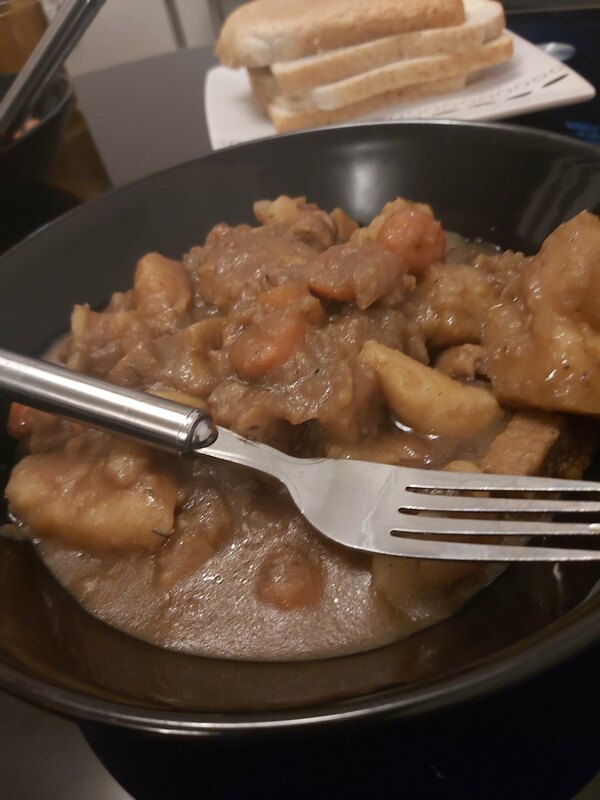 Here's some #FoodPorn for you all.... Vegan Stovies ❤