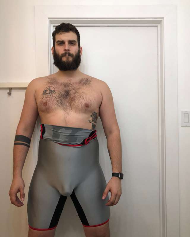 sweaty work in progress: front