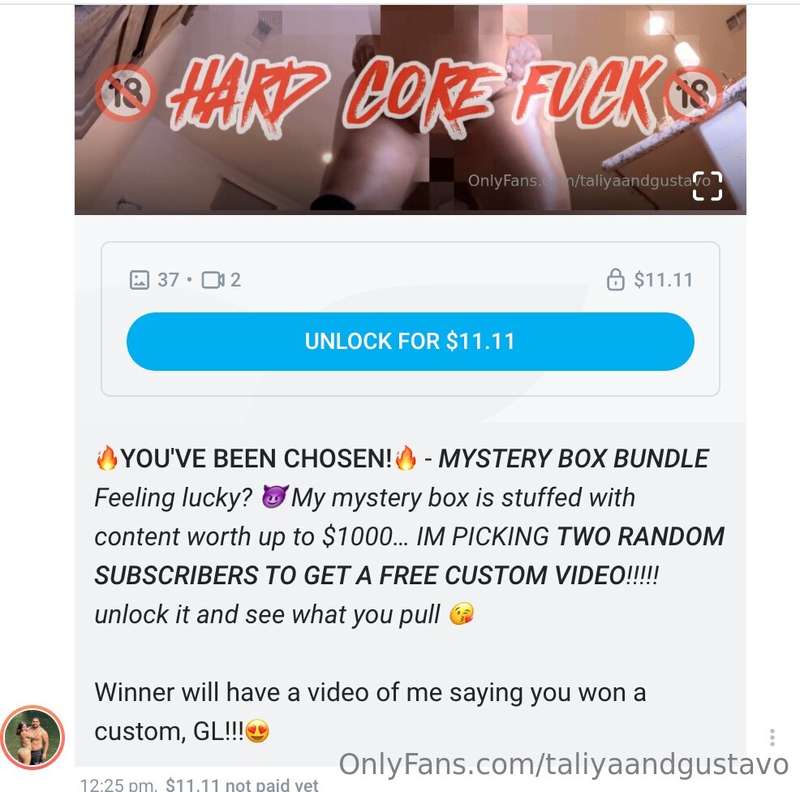 UNLOCK TO SEE IF YOU'VE WON A FREE CUSTOM! WIN CONTENT UP TO..