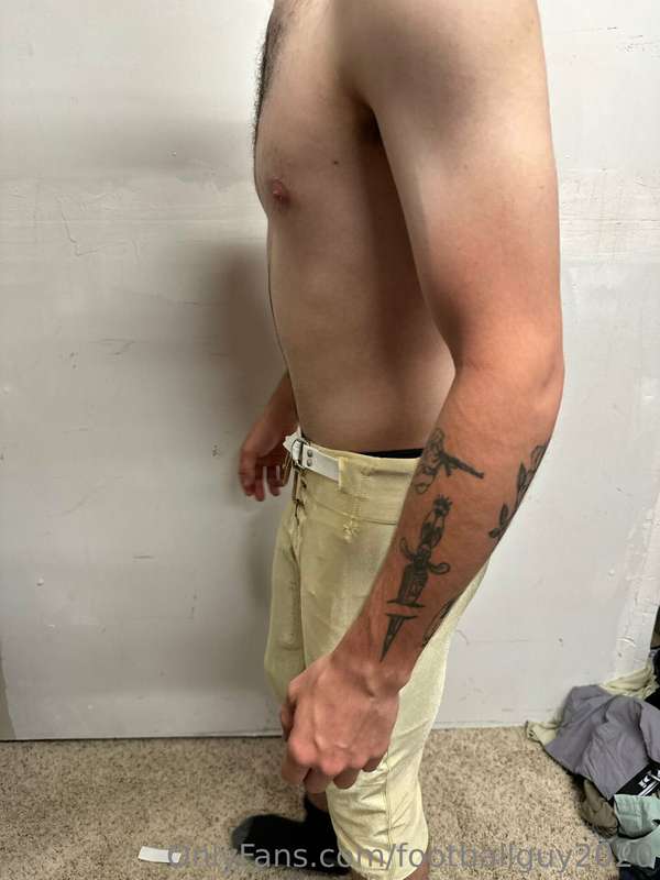 I look great in football pants don't I?? 11