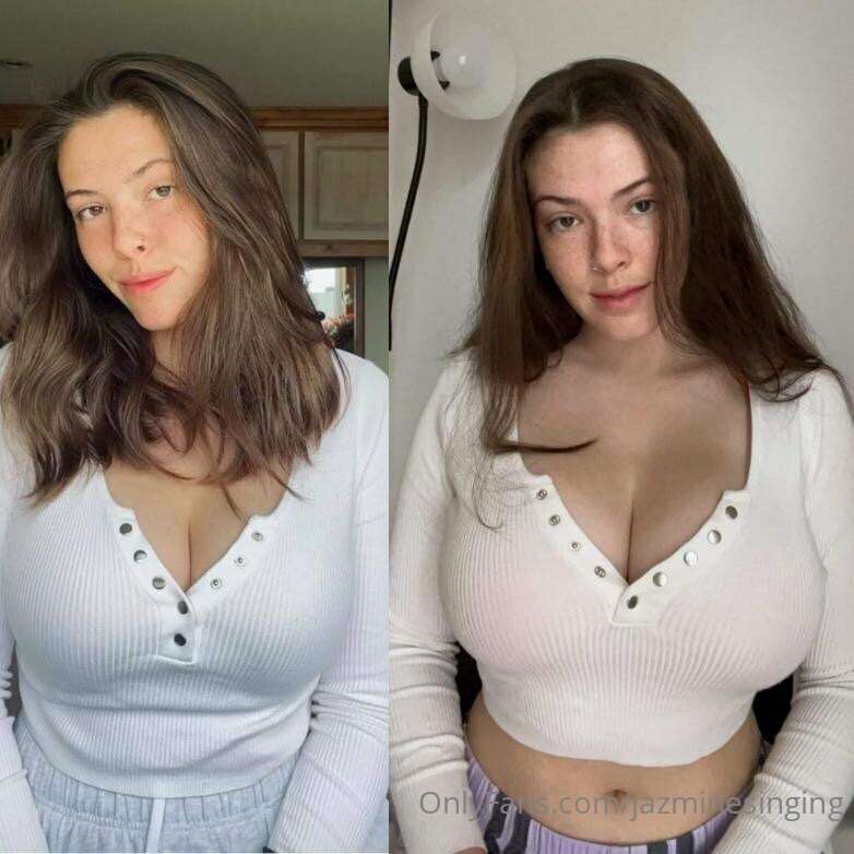 wanted to see what a years difference looked like😅