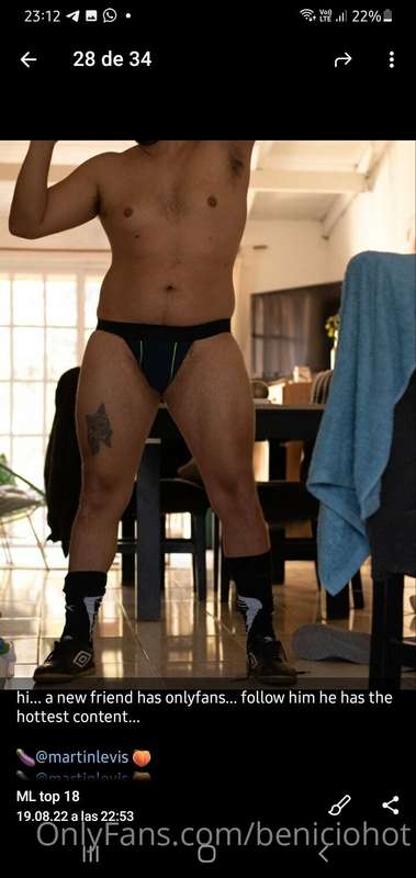 hi... a new friend has onlyfans... follow him he has the hot..