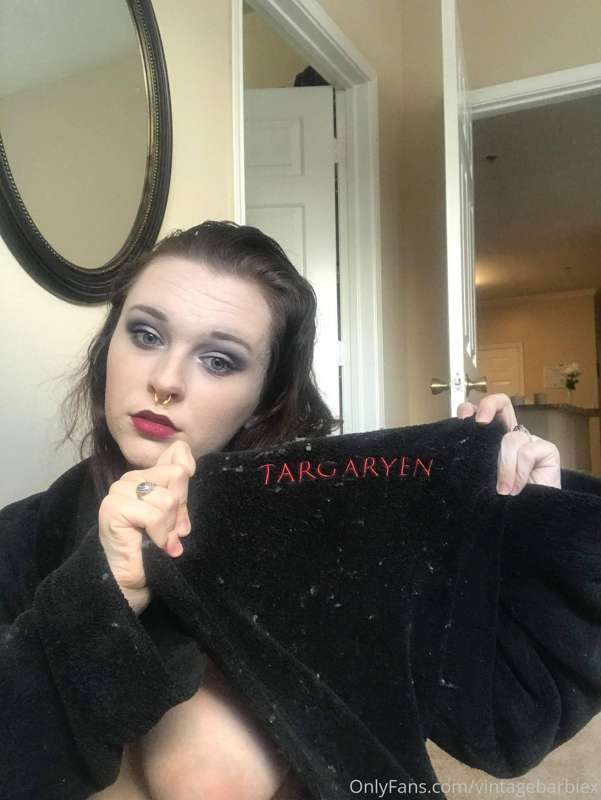 I’m definitely house Stark but this is the only robe they ha..