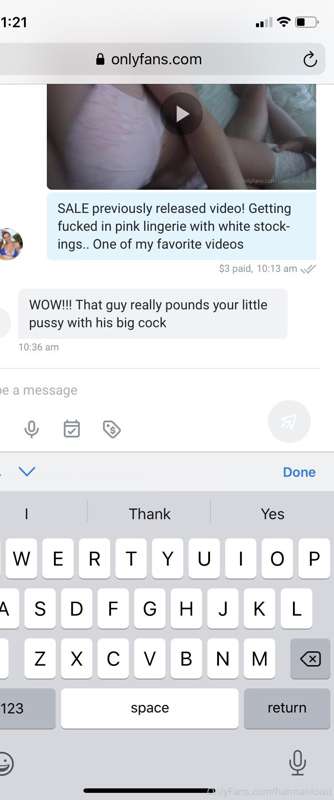 Check your inbox for this video 😍