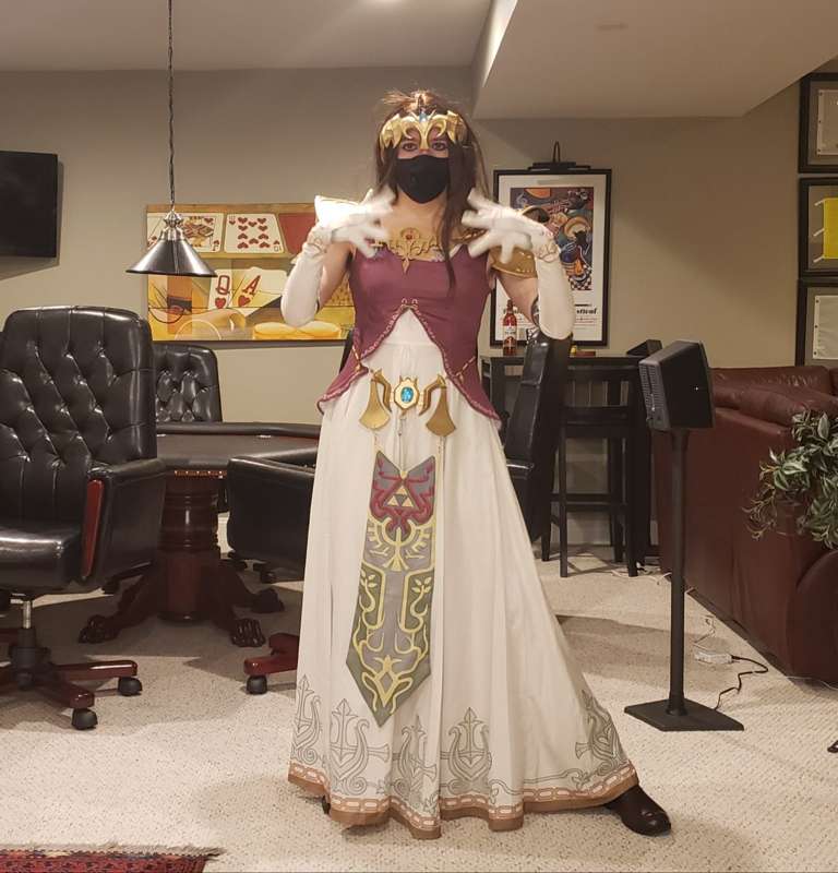 Twilight Princess Zelda part 2~! I will use my sword on u 2