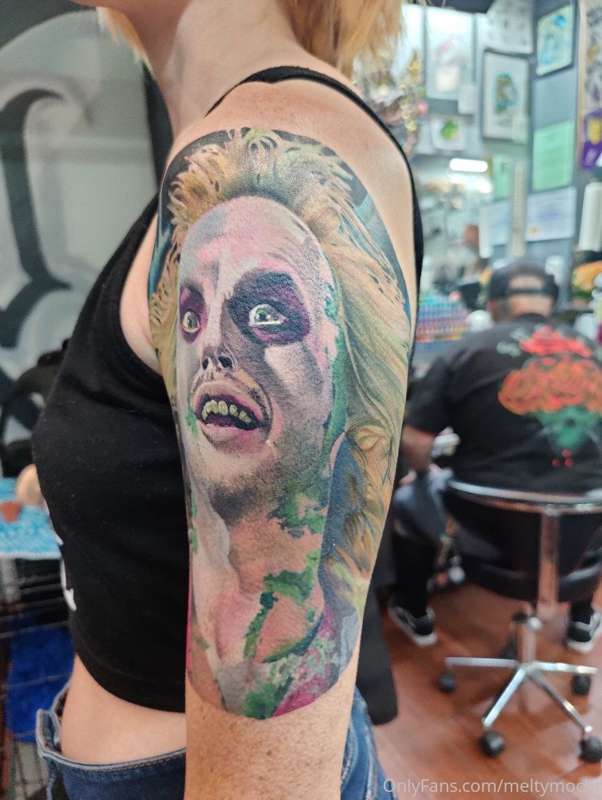 Beetlejuice is finally done!!! Came out amazing 🥰❤️ what do .. 4