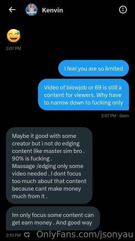 Well, in case if you ask why I didn't  collaborate with him,.. 3