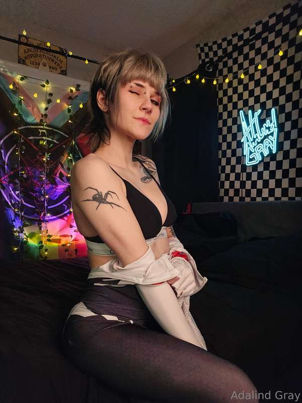 Spider-Gwen is exhausted and needs out of this suit!