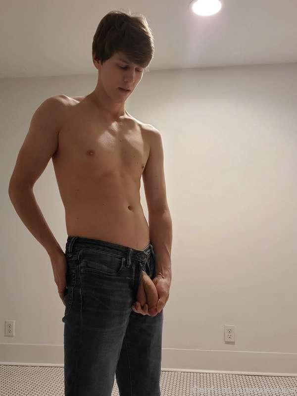 Through the zipper or unbuttoned? How do you like to get to ..