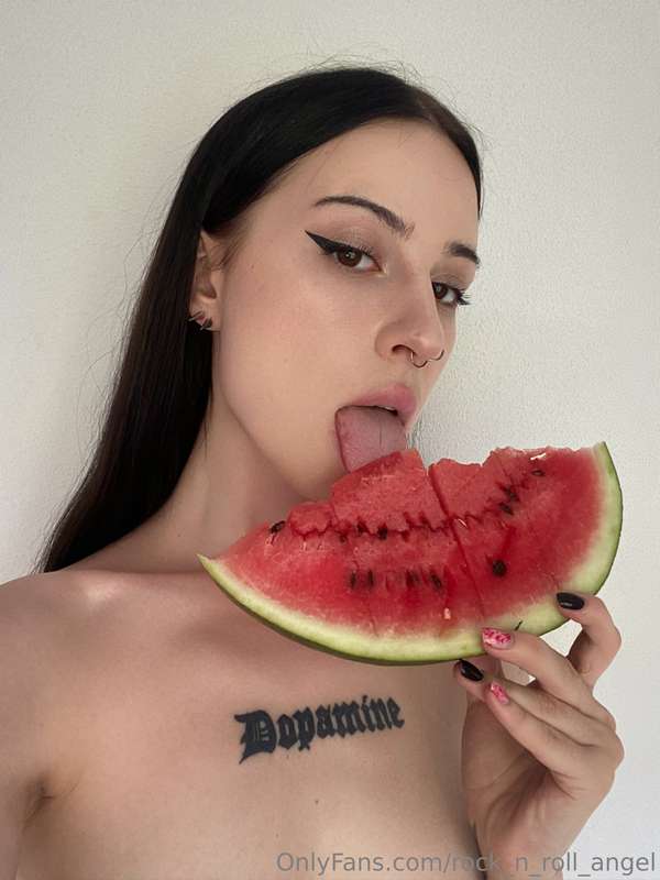Say hello to the watermelon season 🍉 first time, when I ate ..