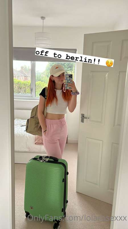 on the way to Berlin!! staying over at the airport tonight t..