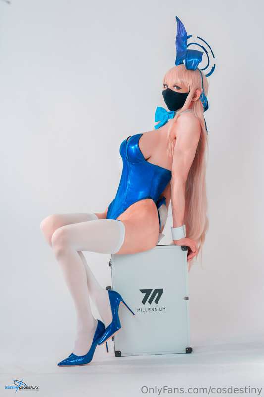 TOKI BLUE ARCHIVE BUNNY SUIT working on patreon stuff almost.. 6