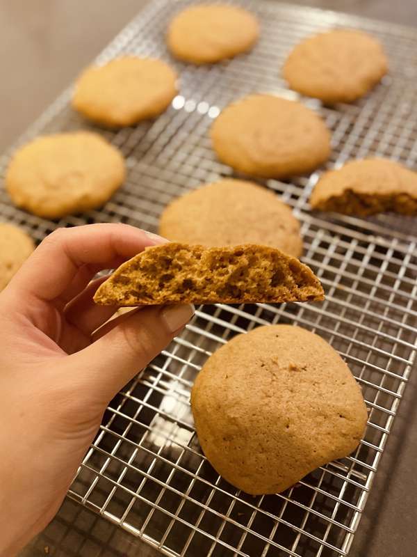Homemade pumpkin cookies for my Halloween contest winners! O.. 2