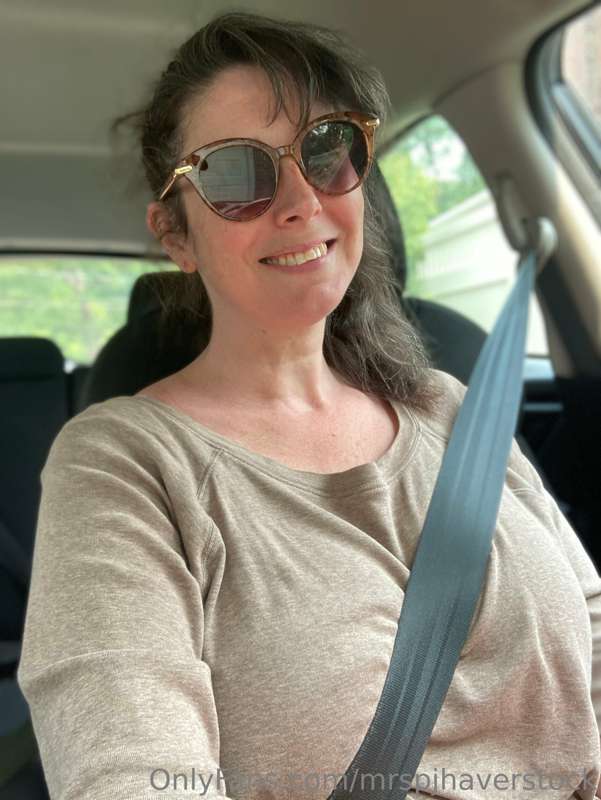Out & about on titty Tuesday… who will see Mrs PJ in the wil..