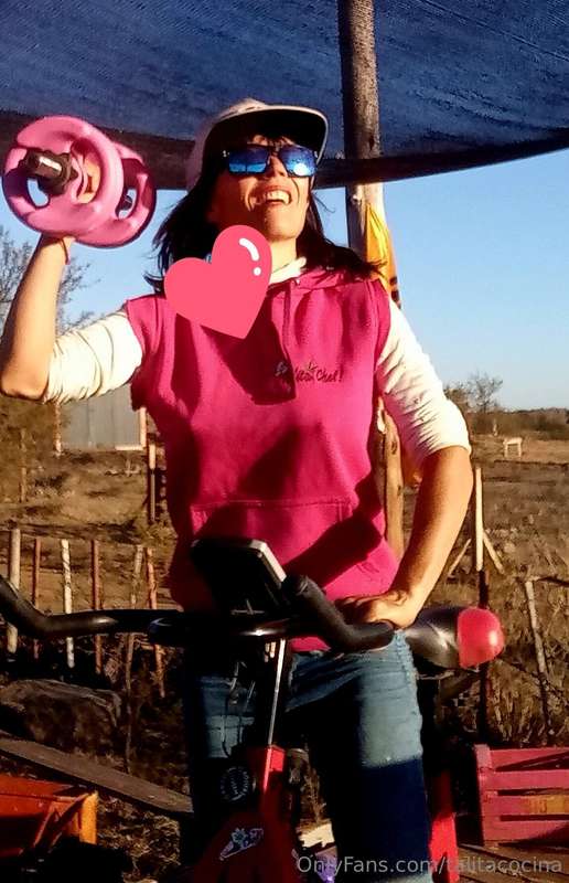 Hoy con frío 🌬 ❄ entrenamos igual! 👩‍🍳💪💪🔥
